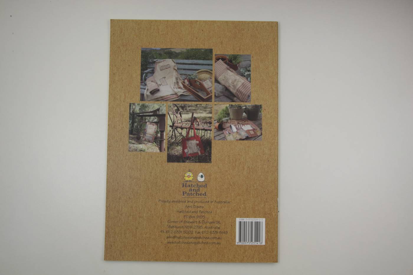 Quiltboek A Gardener's Journal-patchwork