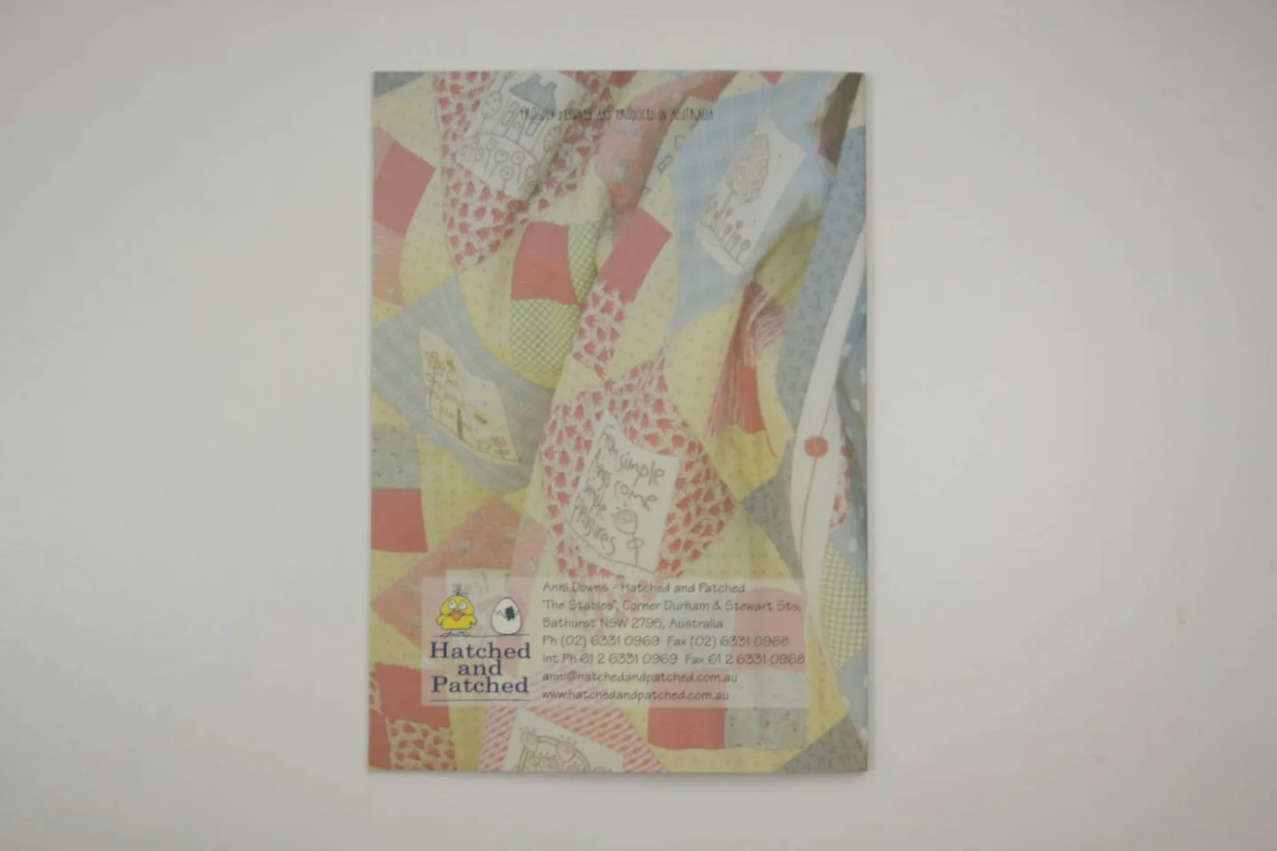 quiltboek stitchey stitches little book.