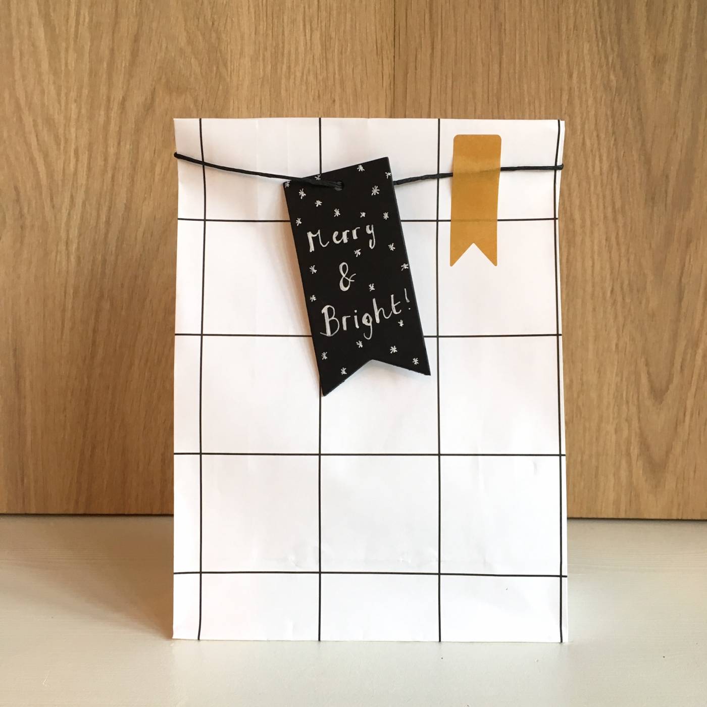 inpakpapier grid kerst