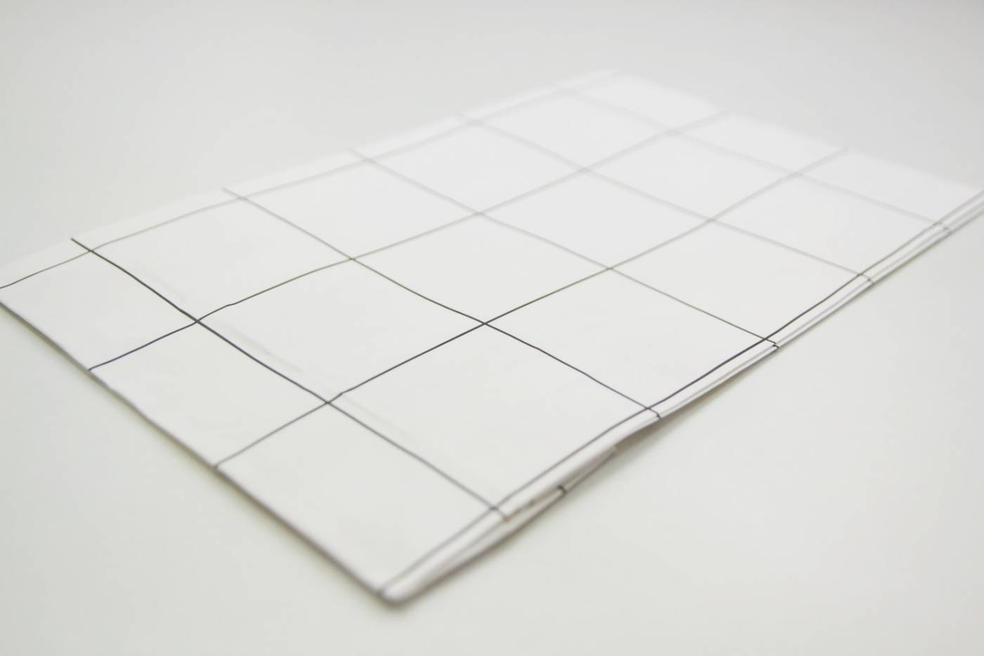 blokbodemzakje grid monochrome zwart wit