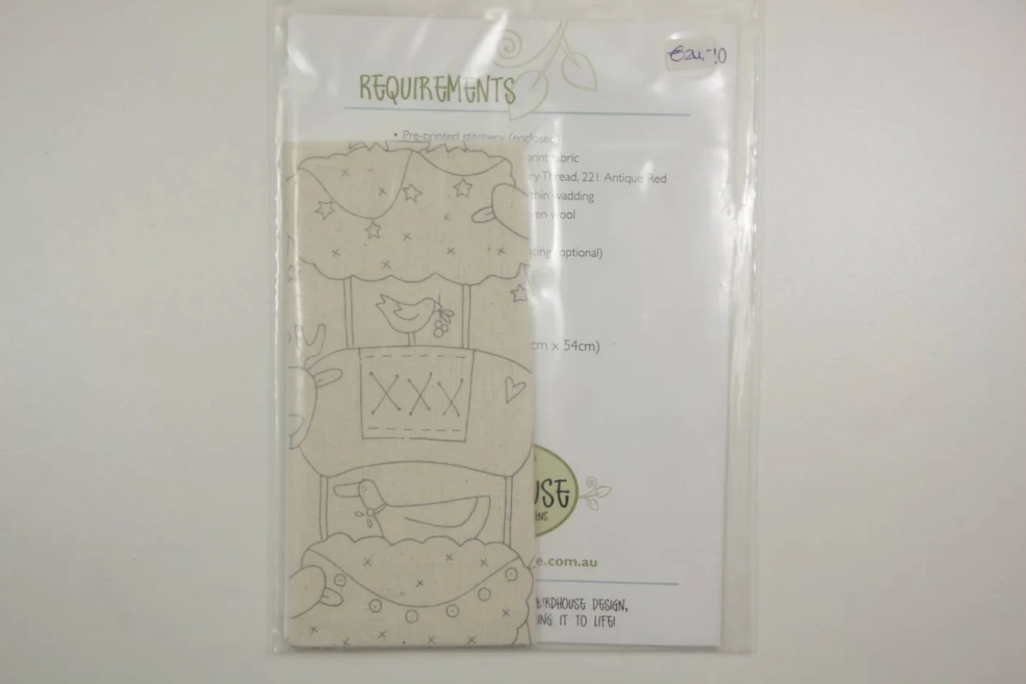 Stitcherie patroon-Deck The Halls-borduu.
