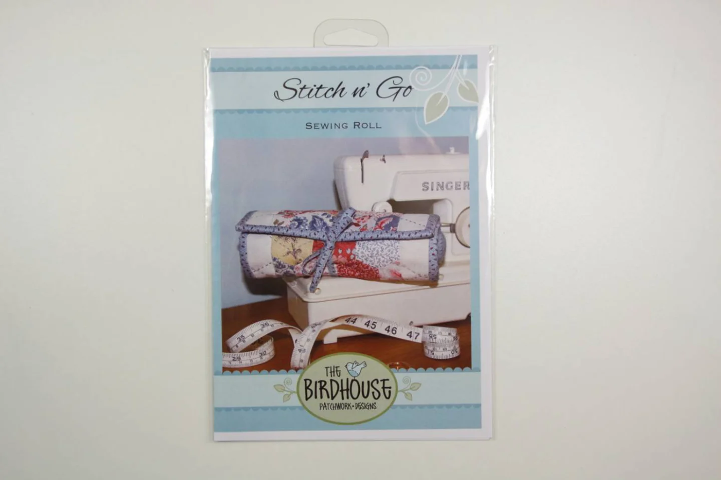 Naaipatroon met patchwork-Stitch n' Go-s.