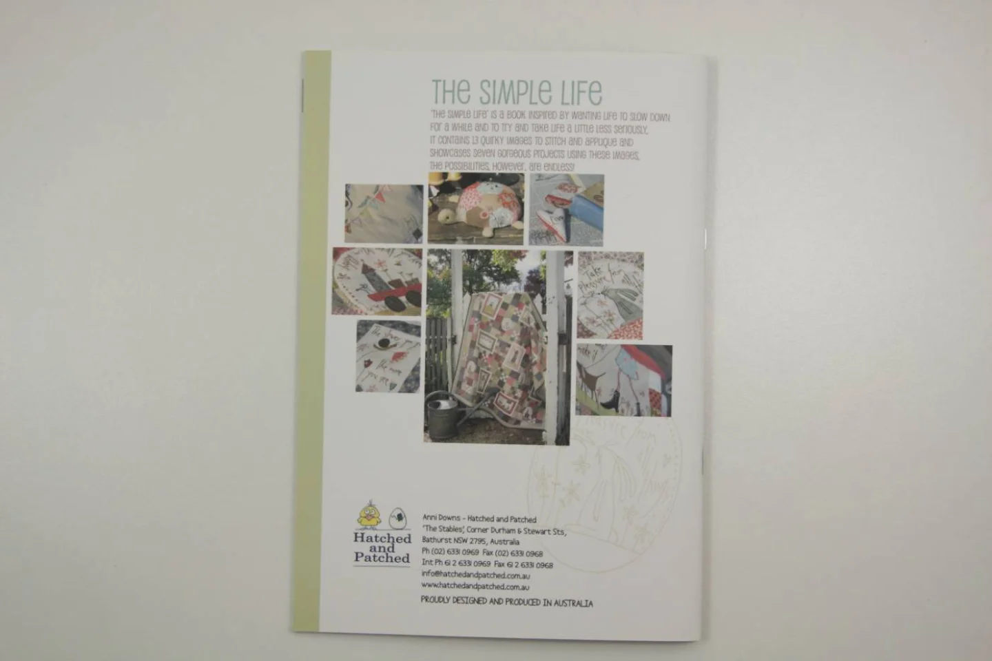 quiltboek The Simple Life-patchwork, app.