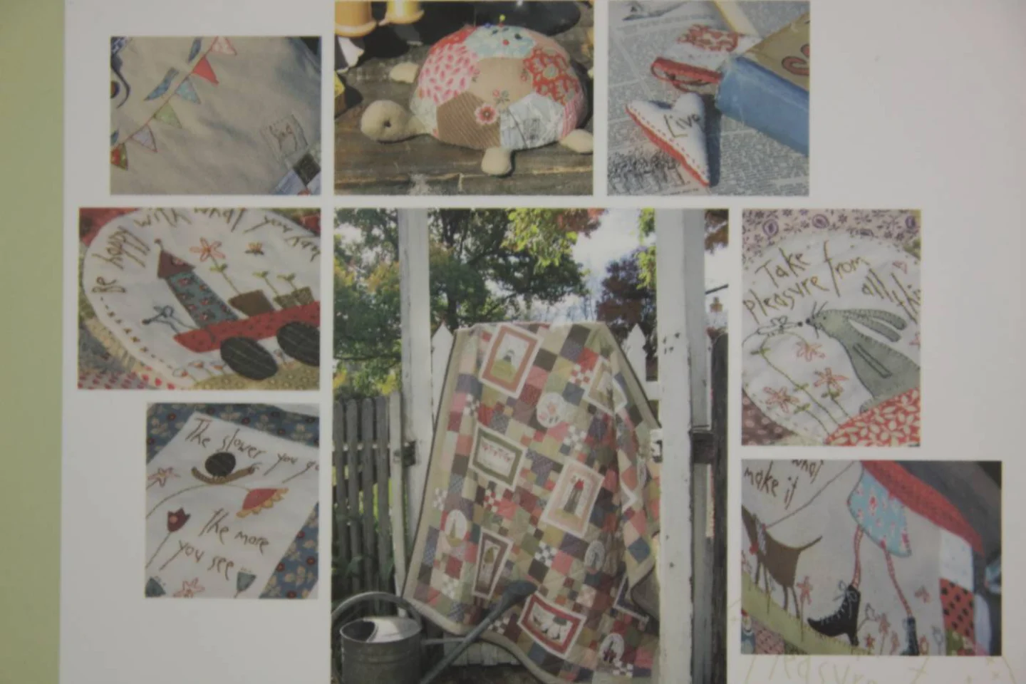 quiltboek The Simple Life-patchwork, app.
