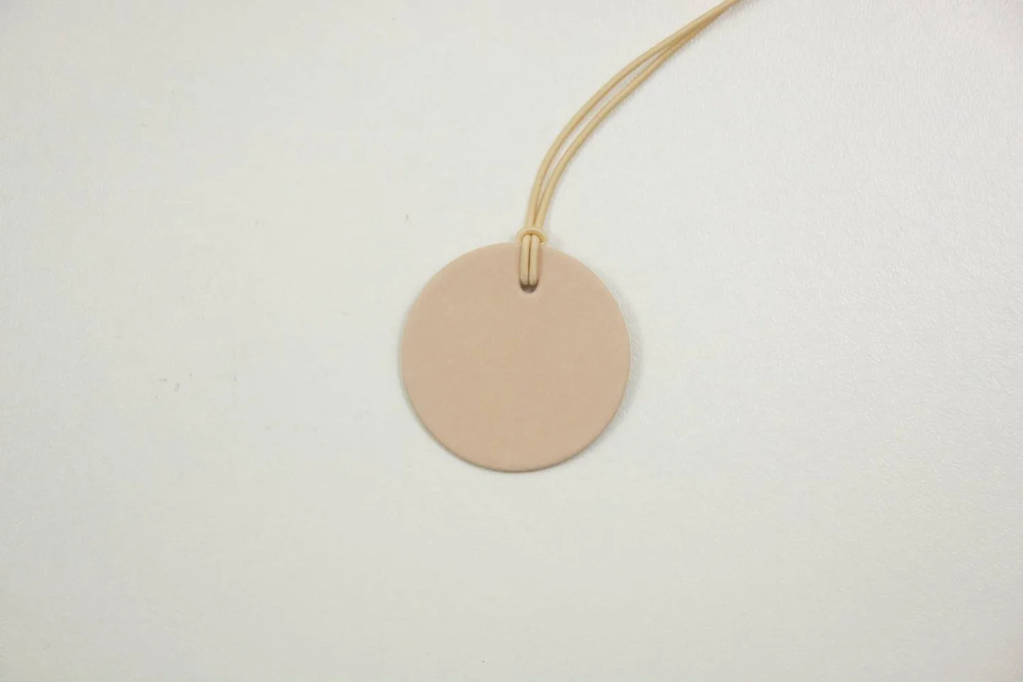 Label-Soft Pink-34,5cm-rond- cadeaulabel.
