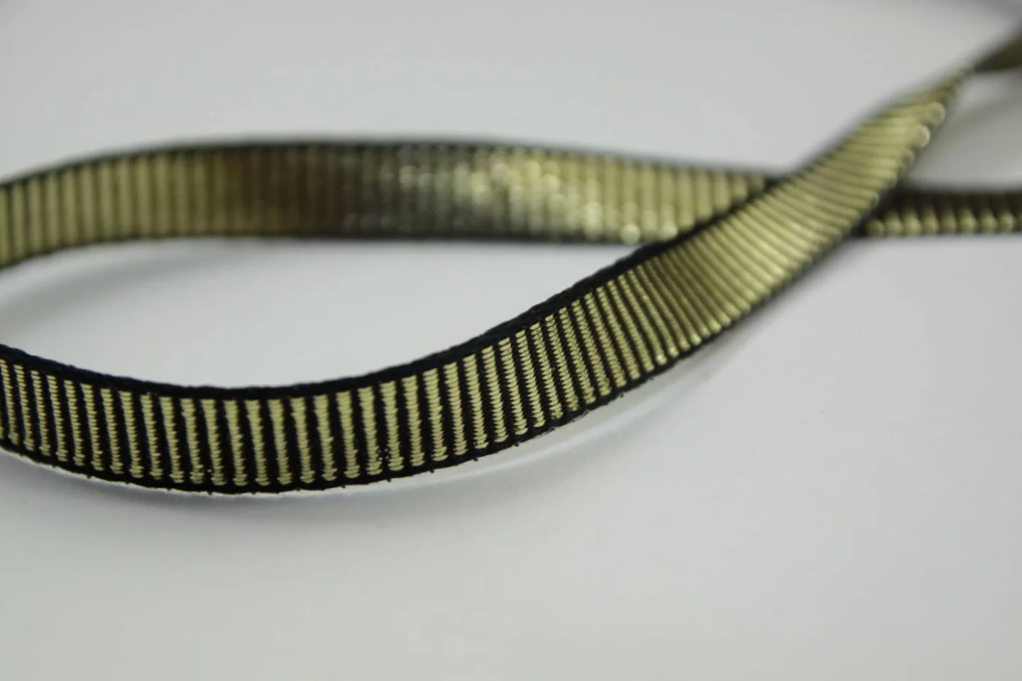 lint cadeaulint zwart goud art deco vint.