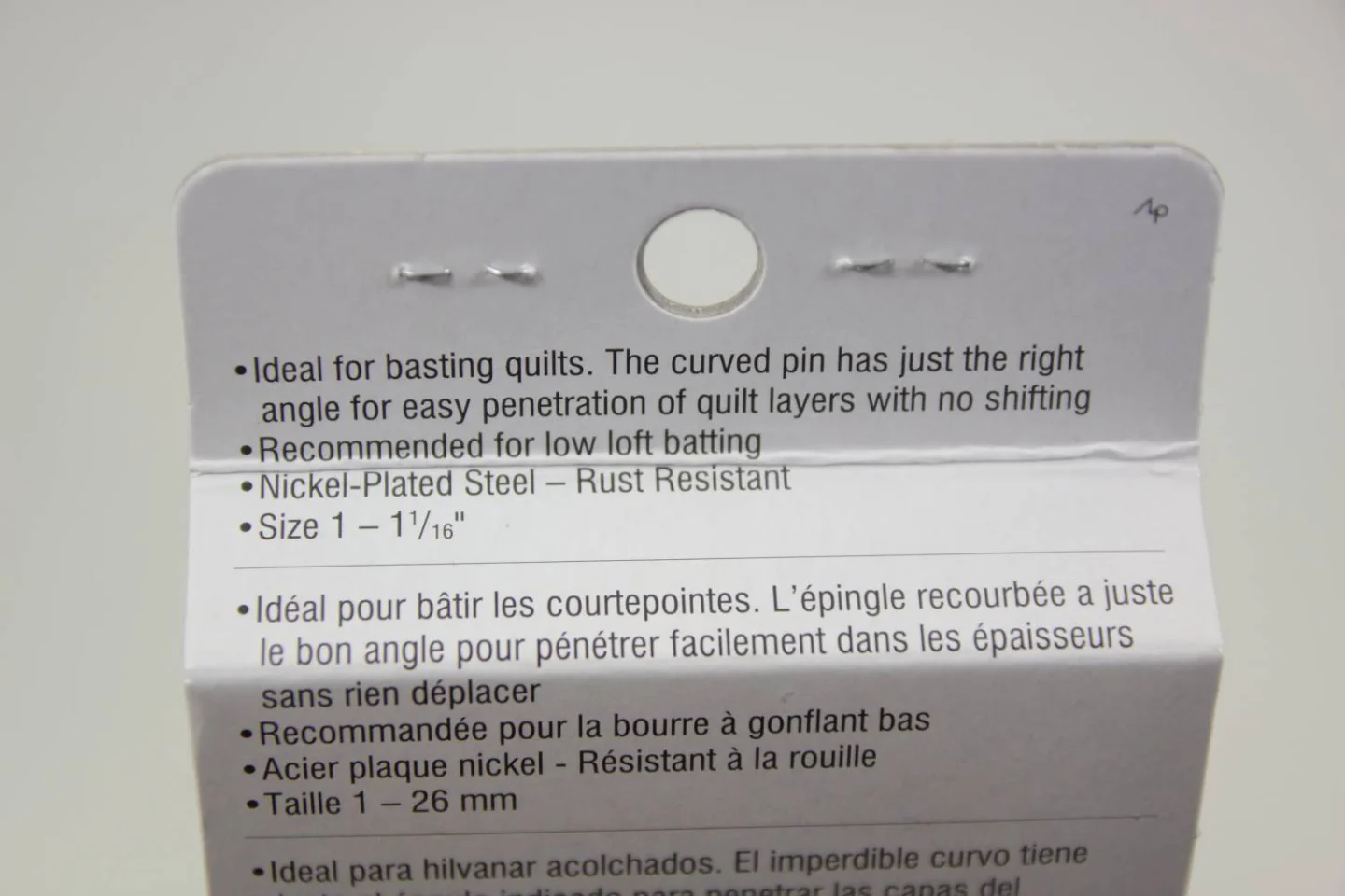 Veiligheidspelden-Dritz-gebogen veilighe.