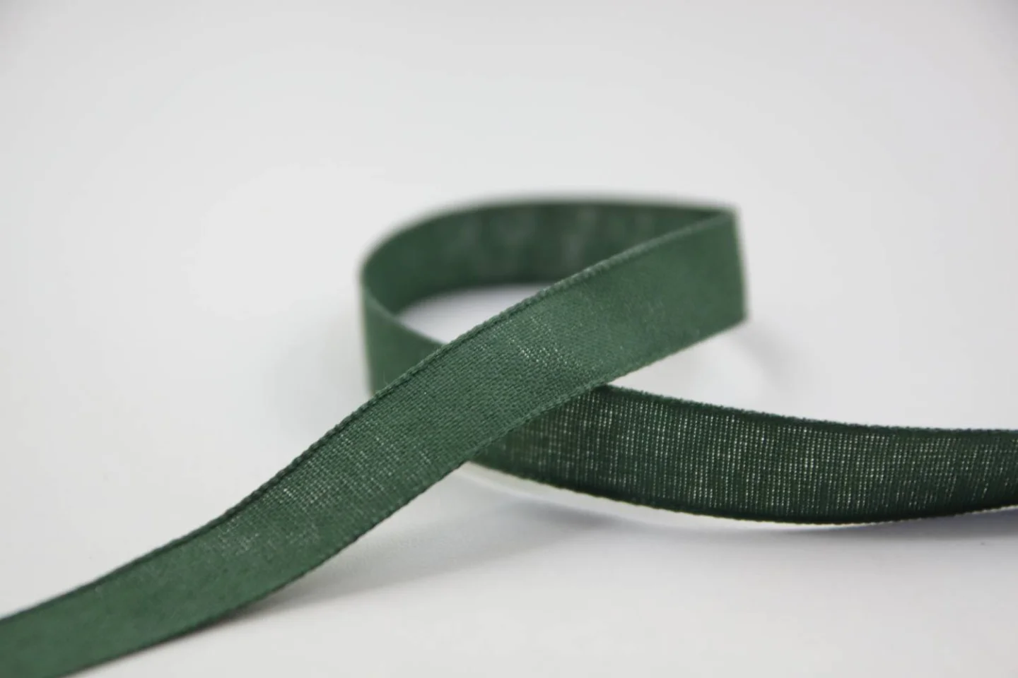 lint cadeaulint linnenlook groen naturel.