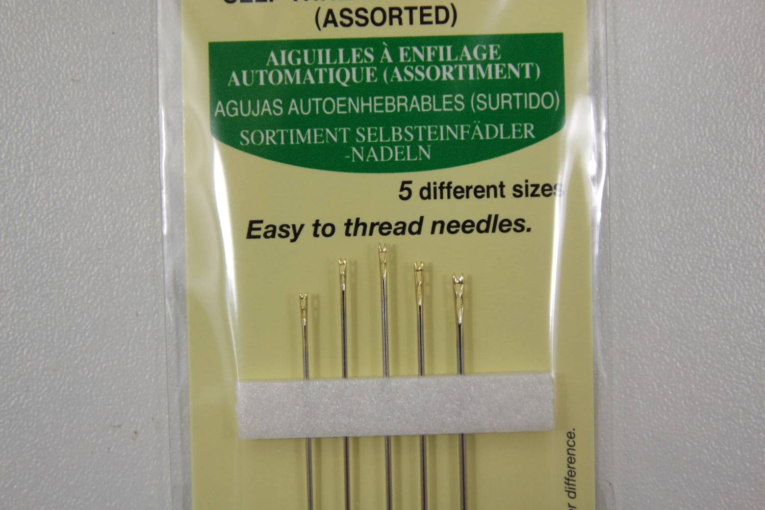 NaaldenCloverSelf Threading Needlesassortie