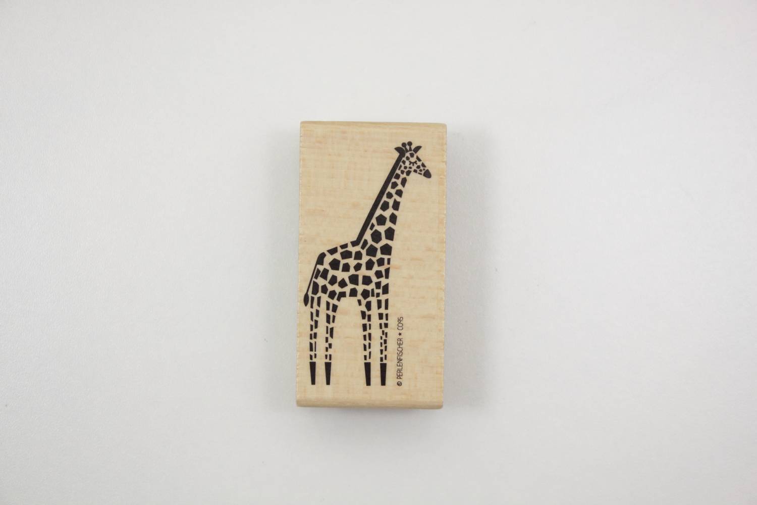 stempel hout giraf -giraffe- jungle-safa