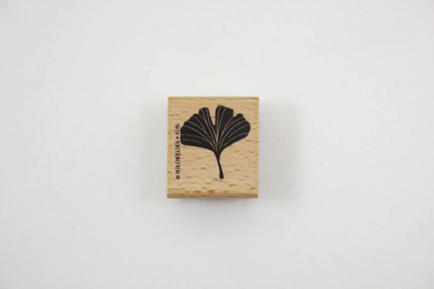 stempel hout- ginkgo - ginko-botanisch.