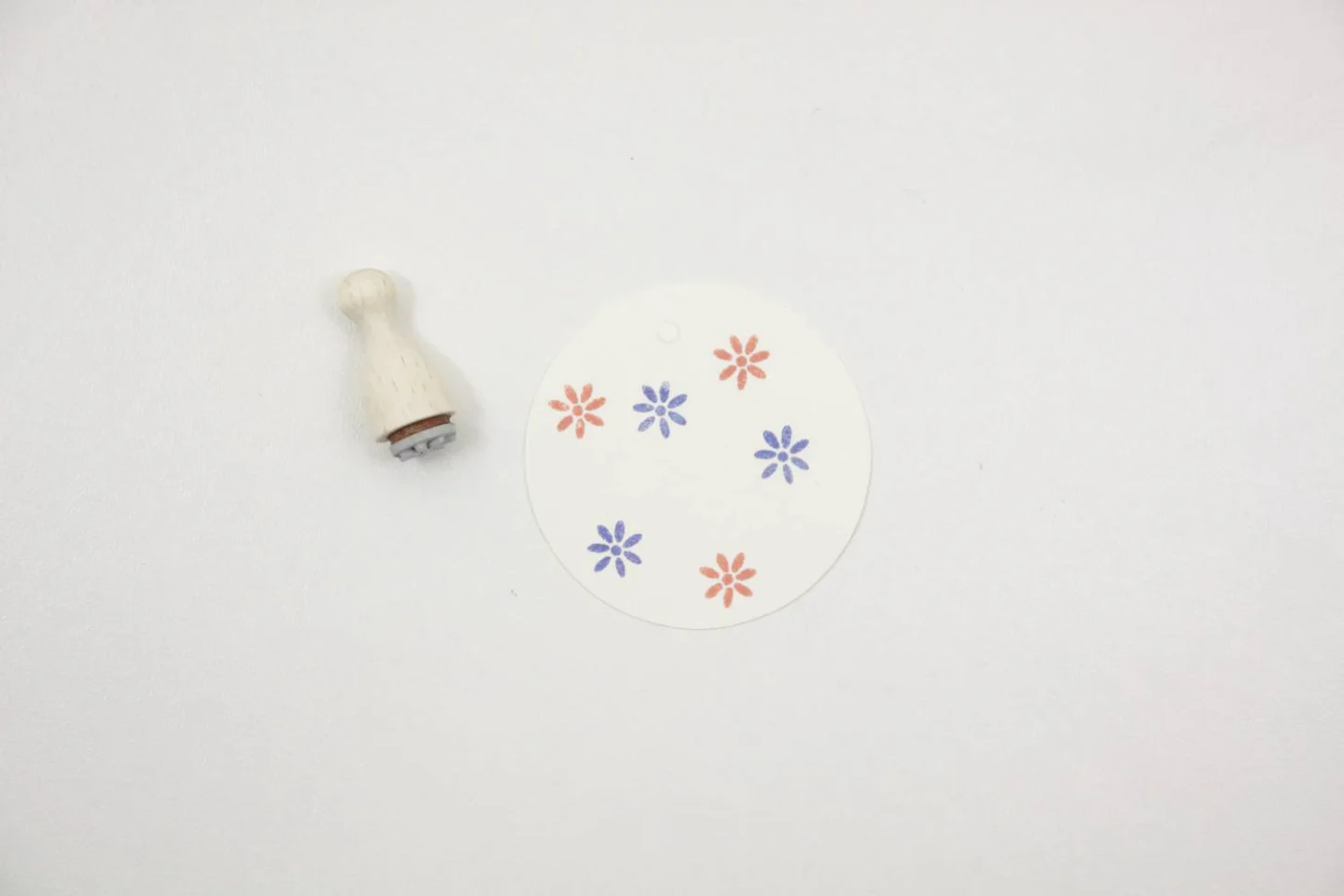stempel madeliefje - stamp daisy -floral.