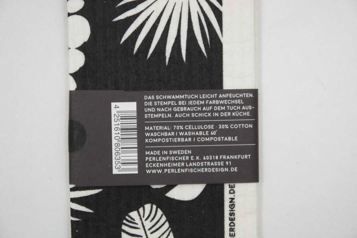stempel schoonmaakdoek - sponsdoek stemp.