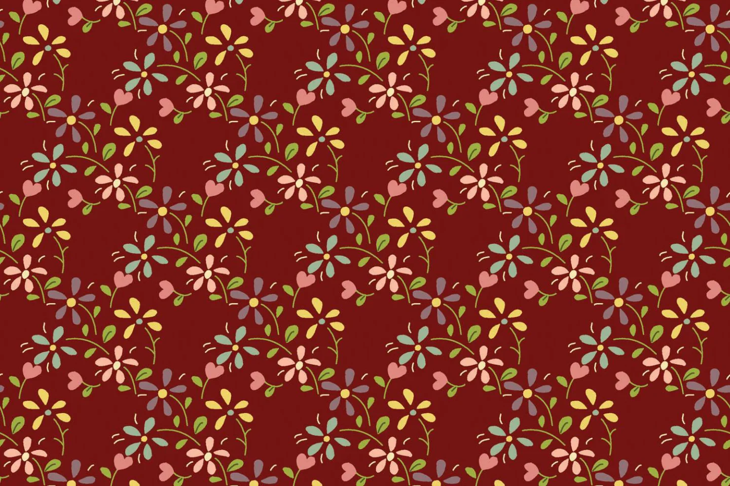 quiltstof-rood-bloemen aan takjes-EQP-To.