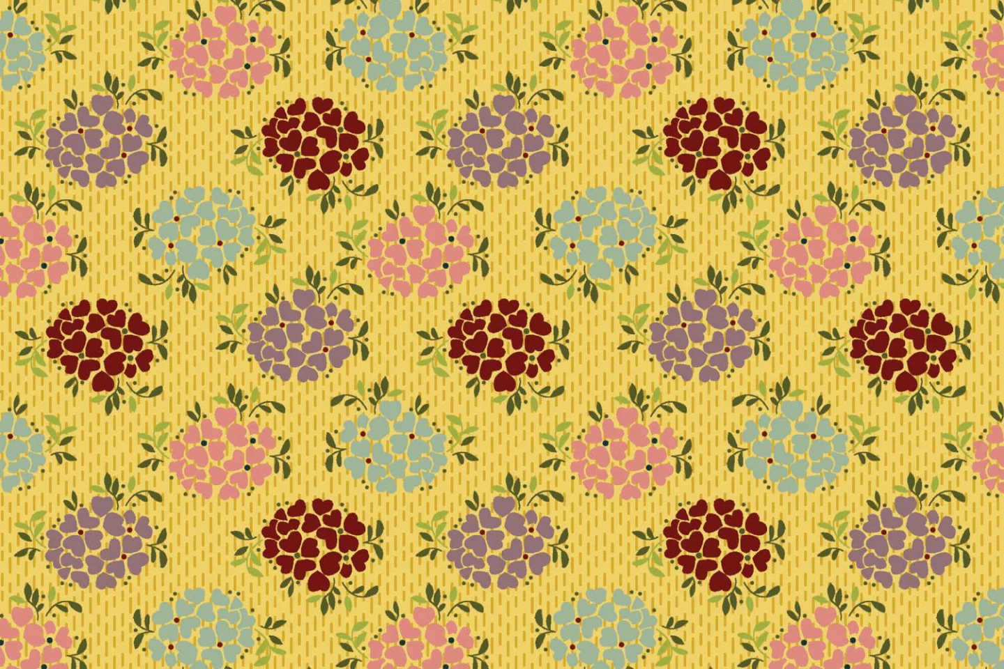 quiltstof-geel-met hartenboeketjes-EQP-T.