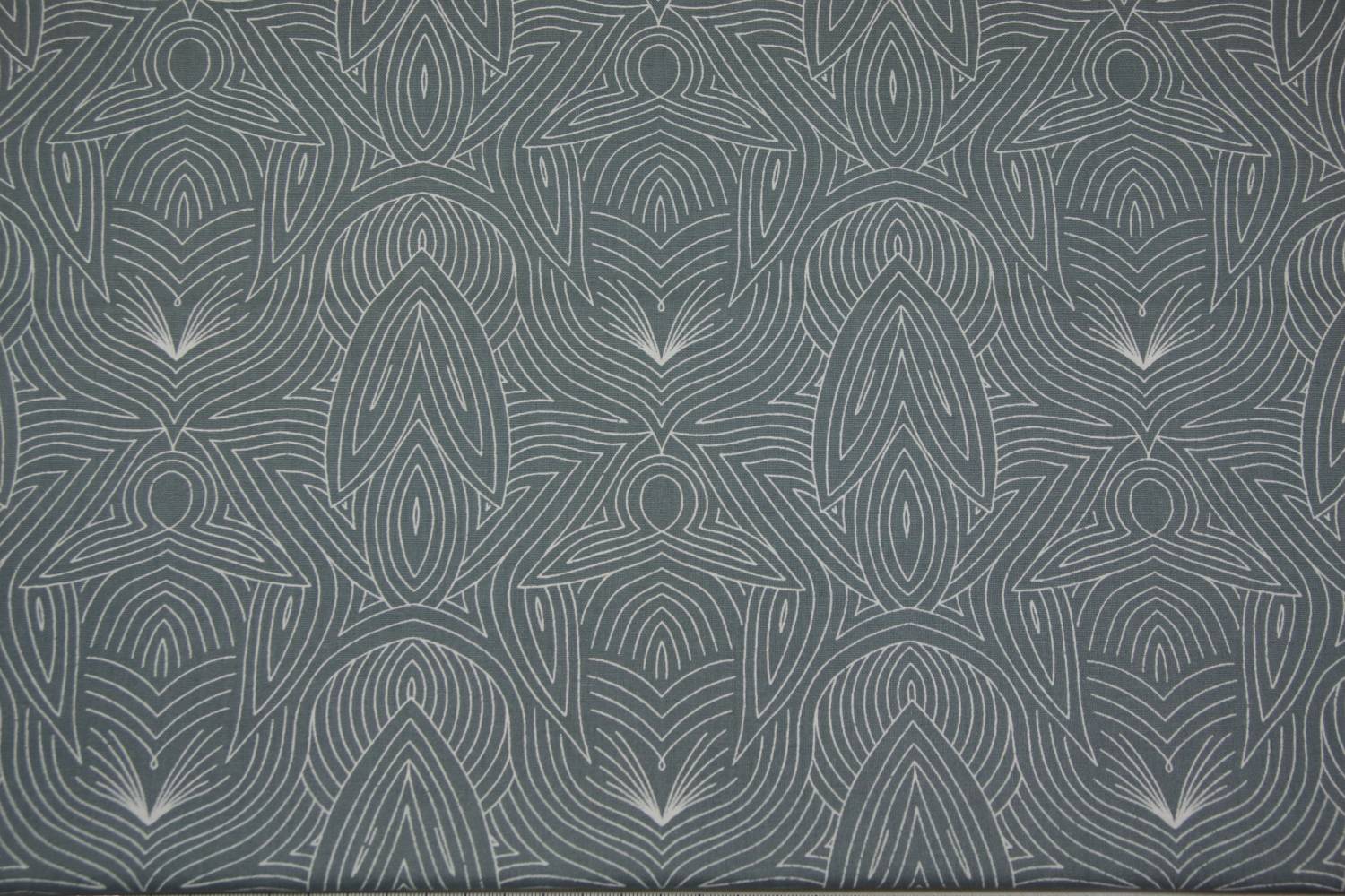 quiltstof-grijsblauw-wit patroon-Moda-Mo