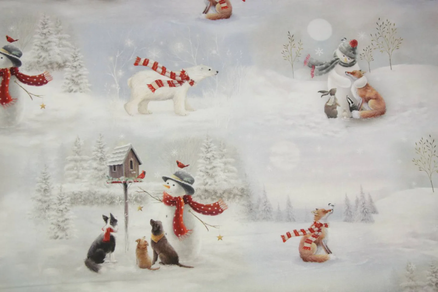 quiltstof-blauwgrijs-winter-Woodlands Bu.