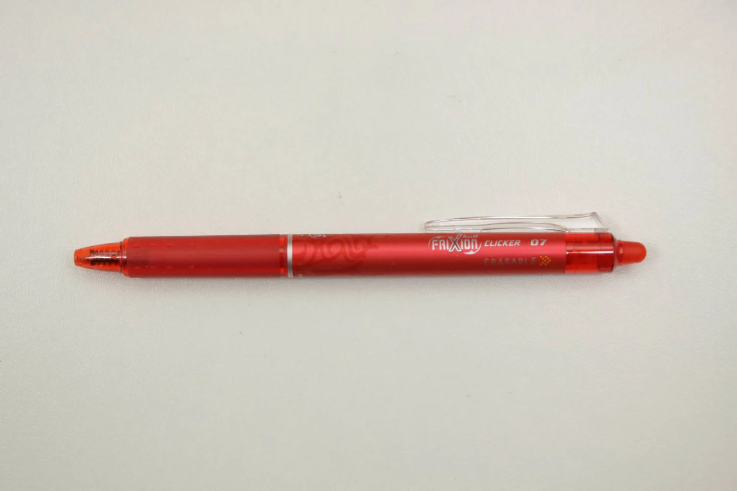 Frixion clickerpen rood-Gelpen-verwijder.