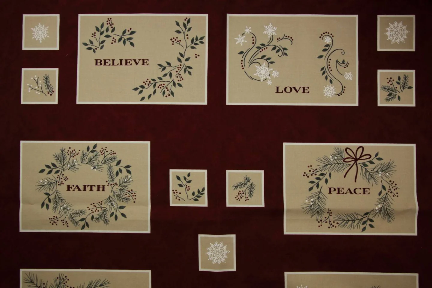 quiltstof-Panel-Warm Winter Wishes-Moda-.