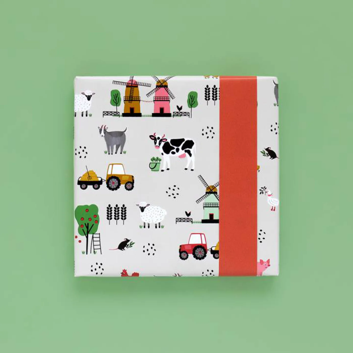 inpakpapier kinderen boerderij-2 farm.