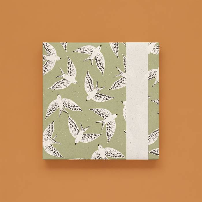 botanisch inpakpapier eco inpakpapier zw