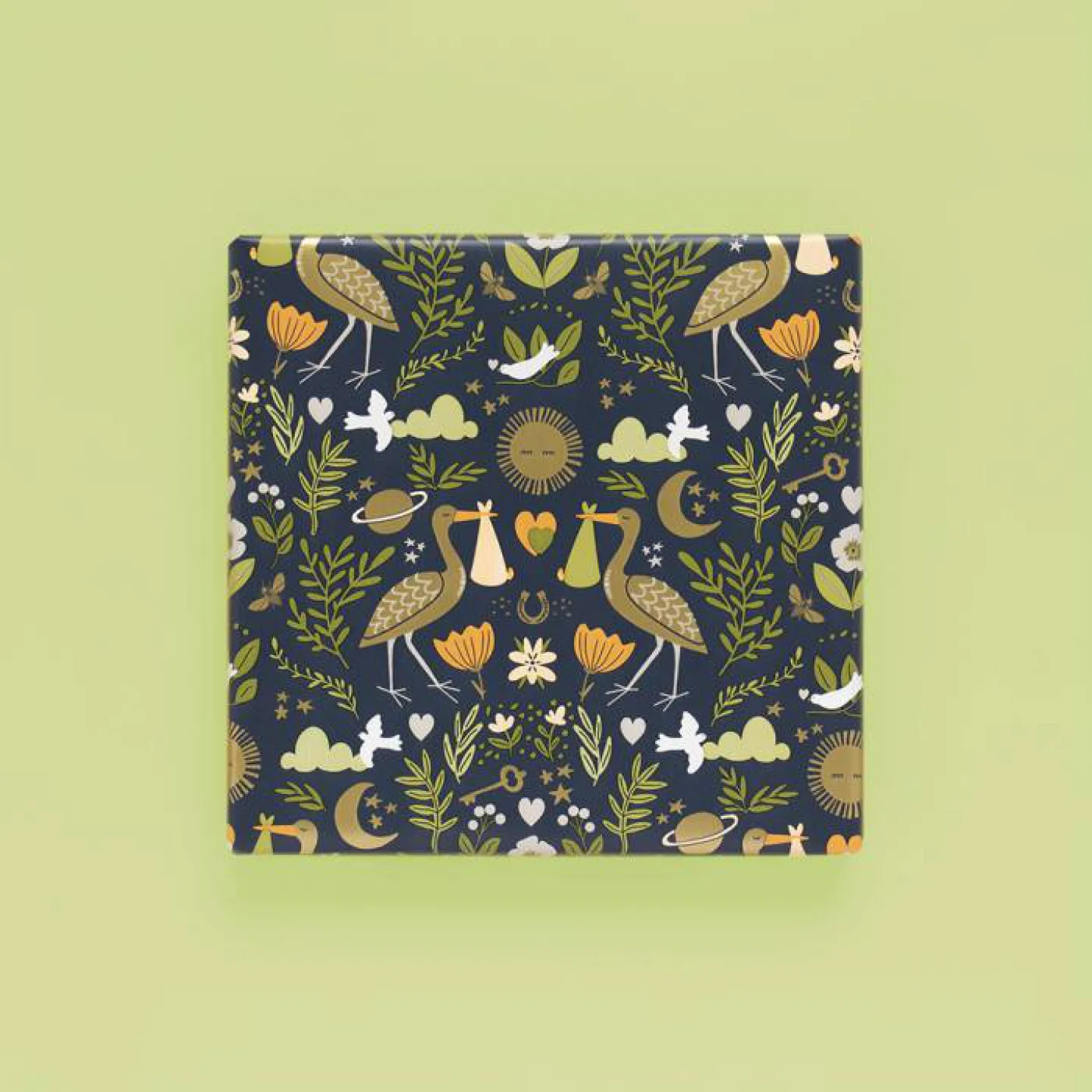 hip inpakpapier scandi baby geboorte lux.