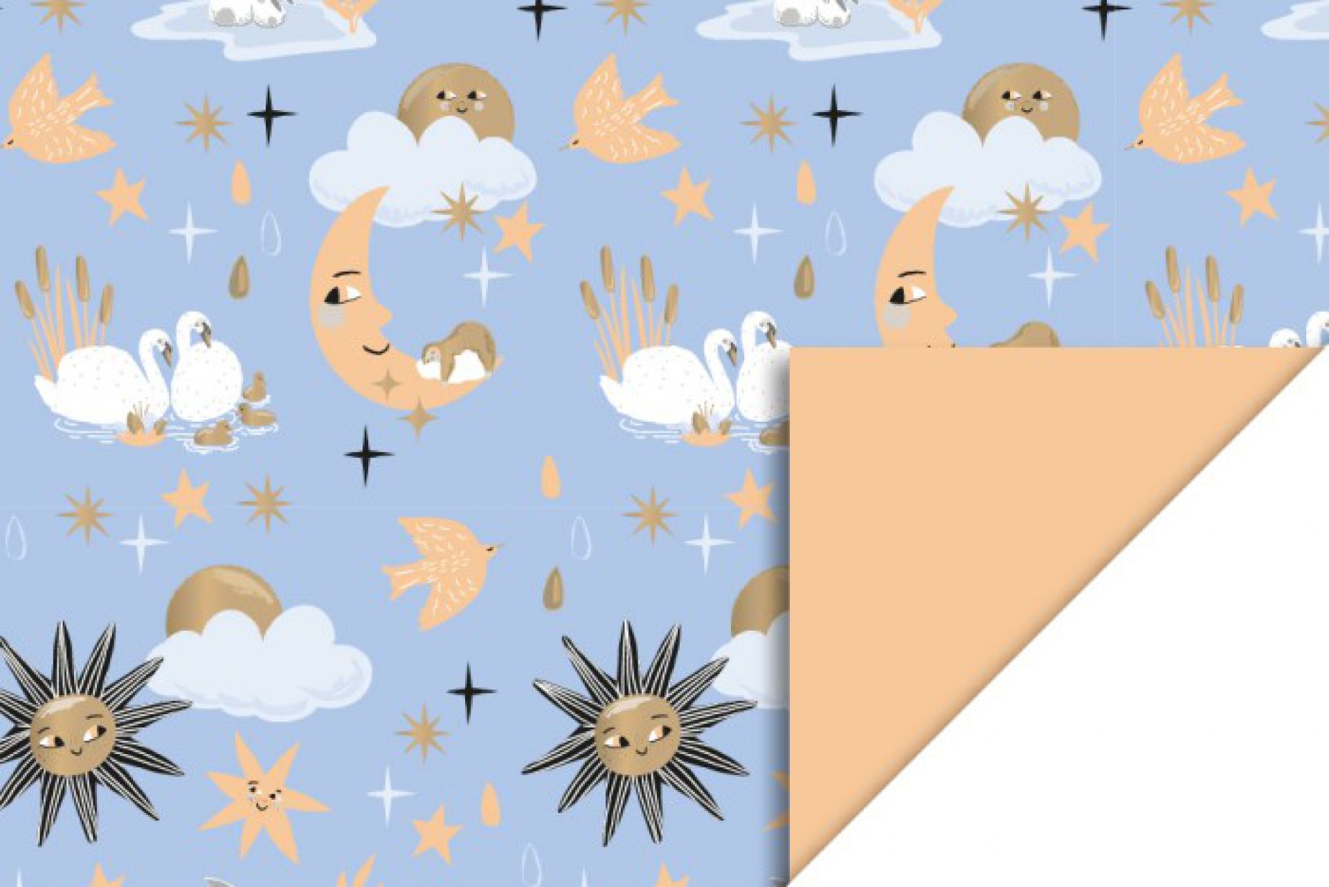 HOP inpakpapier baby dreams- inpakken ba