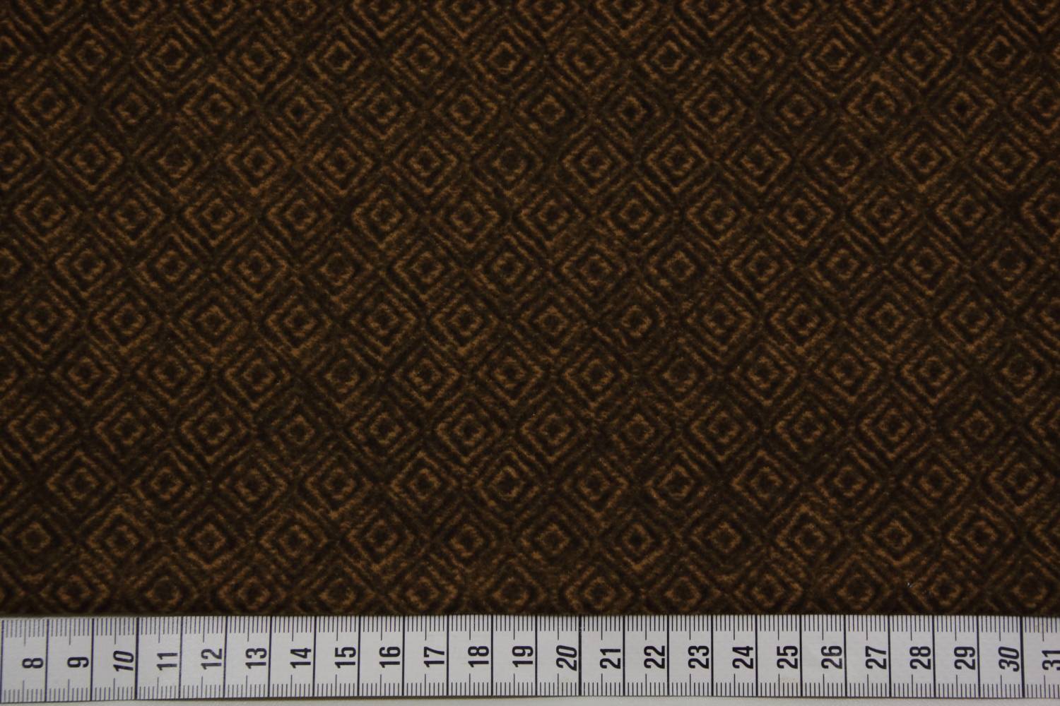 quiltstof-flanel-bruin-schuine blokjes-f