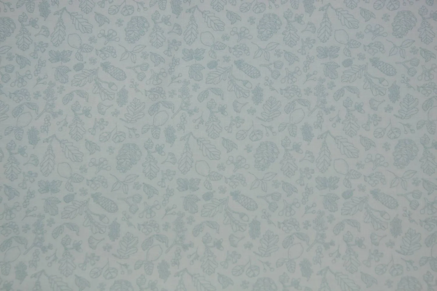 quiltstof-lichtblauw-blauw bladmotief-Po.