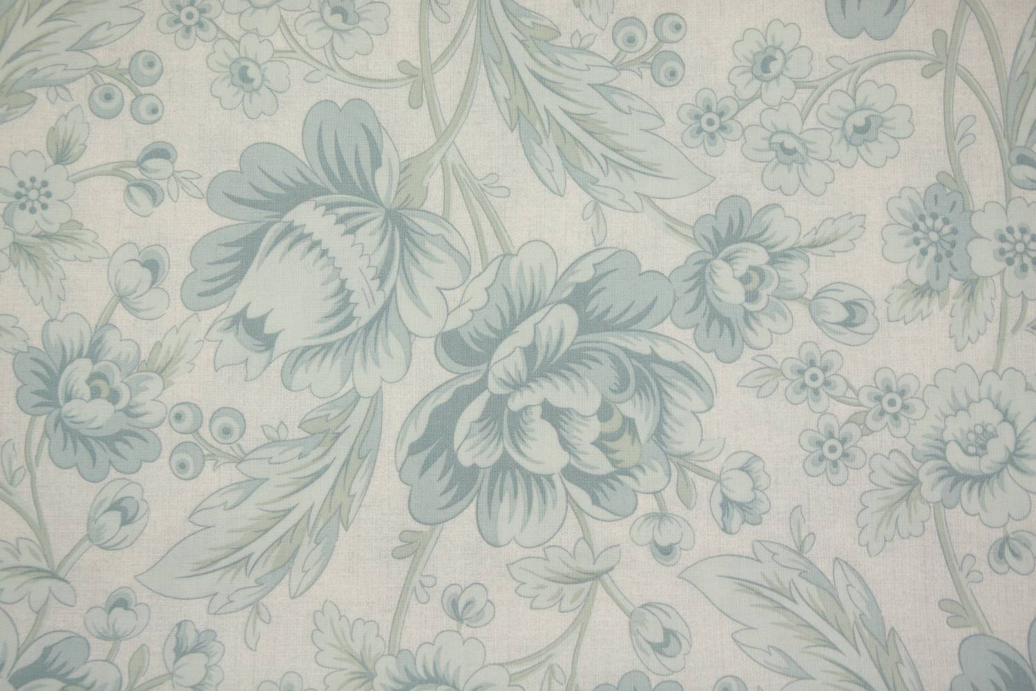 quiltstof-grijs gemeleerd met lichtblauw