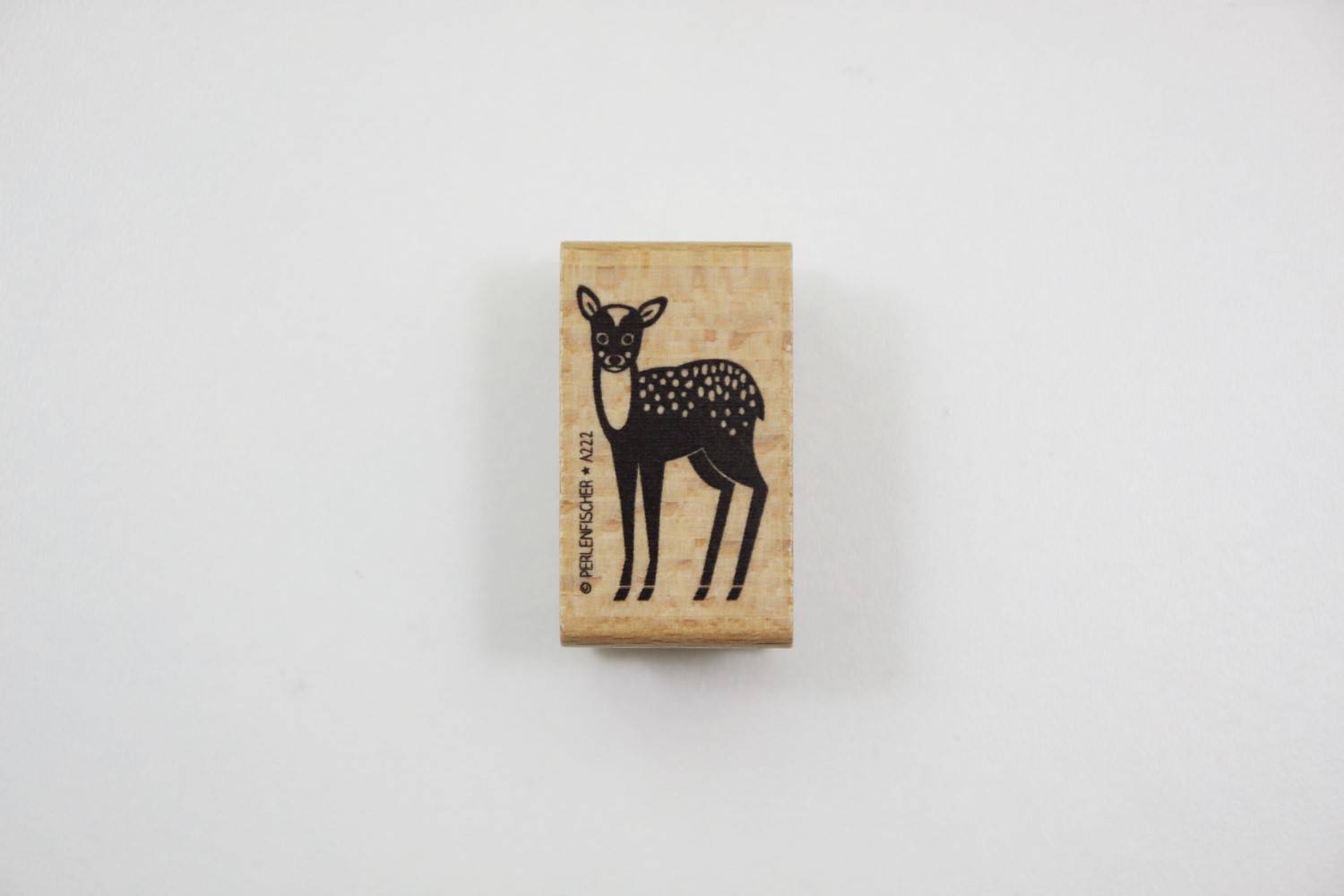 stempel baby hert baby deer winter bosdi