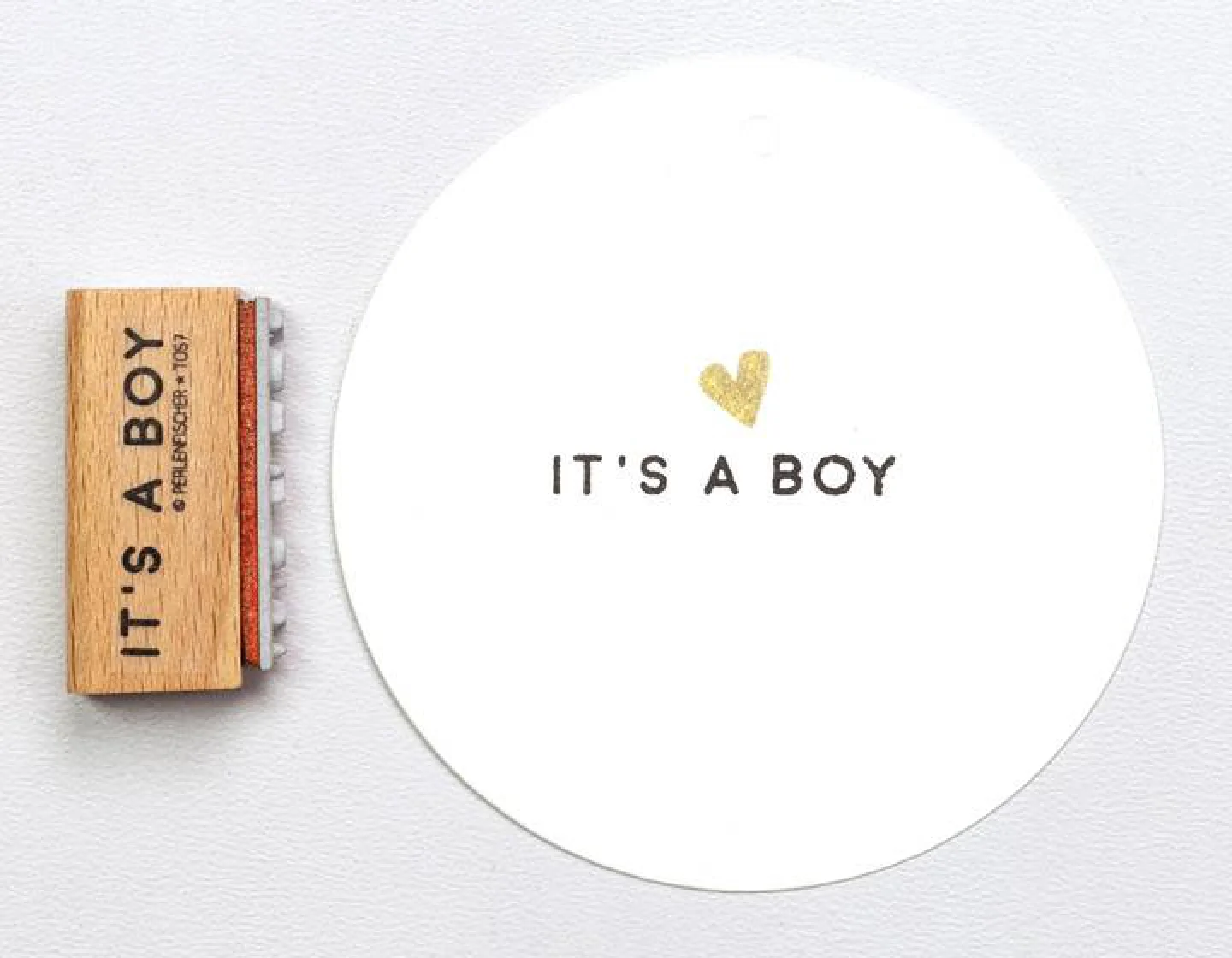 stempel Houten stempel-Perlenfischer-it'.