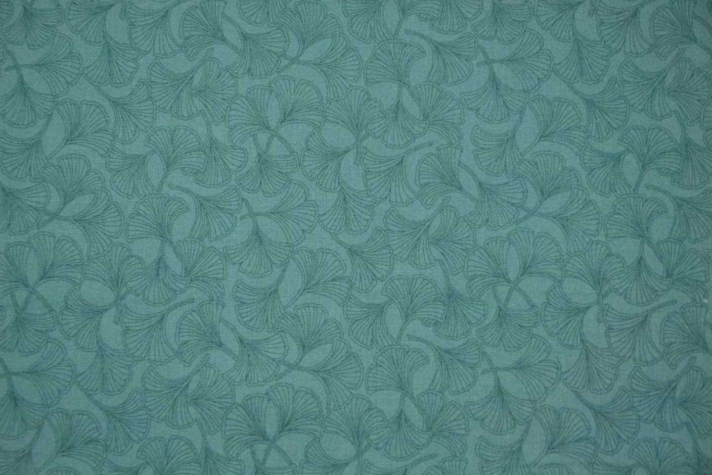quiltstof-aquagroen-ginkgoblad-Marcus  F.