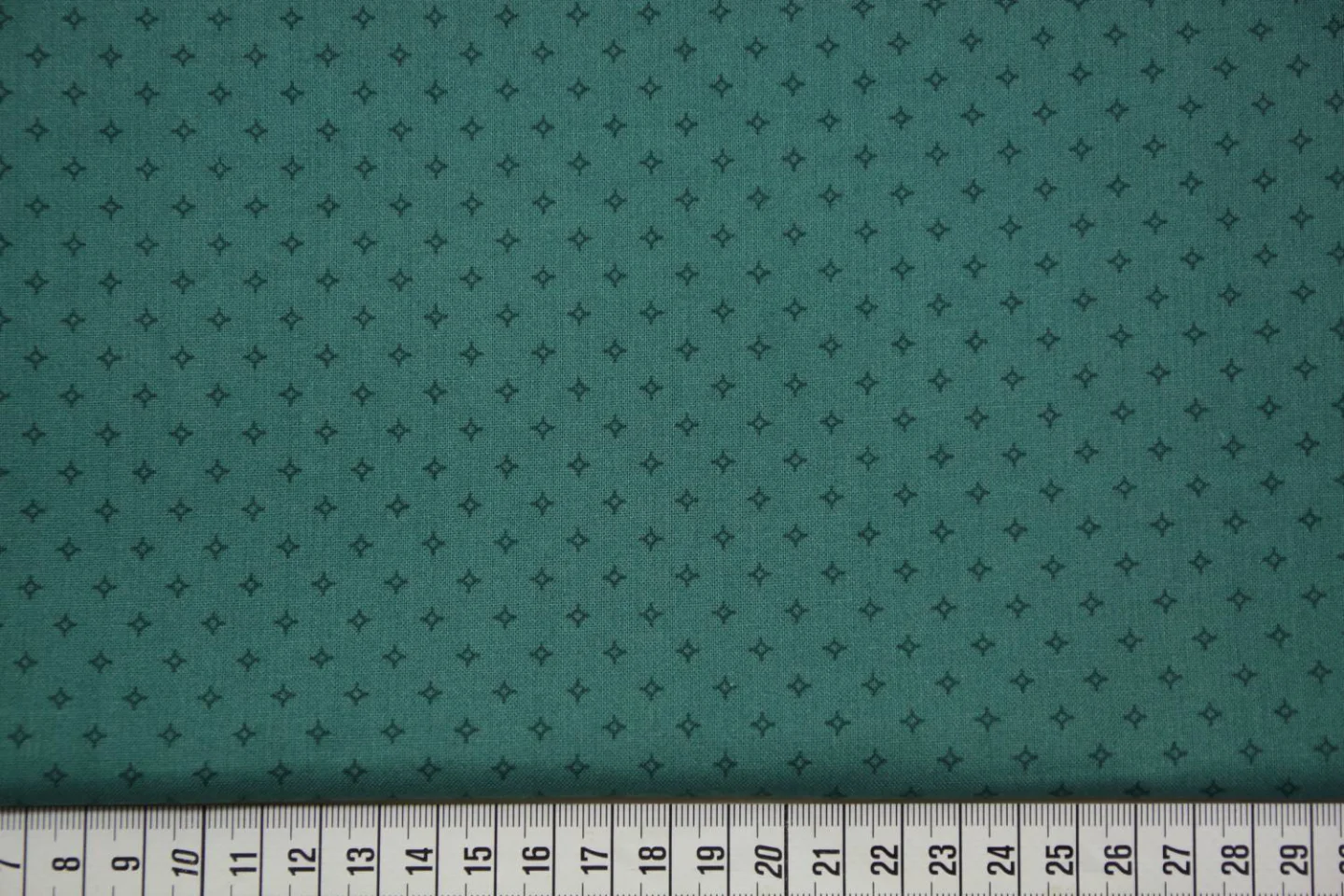 quiltstof-donker aquagroen-ruitje-Marcus.