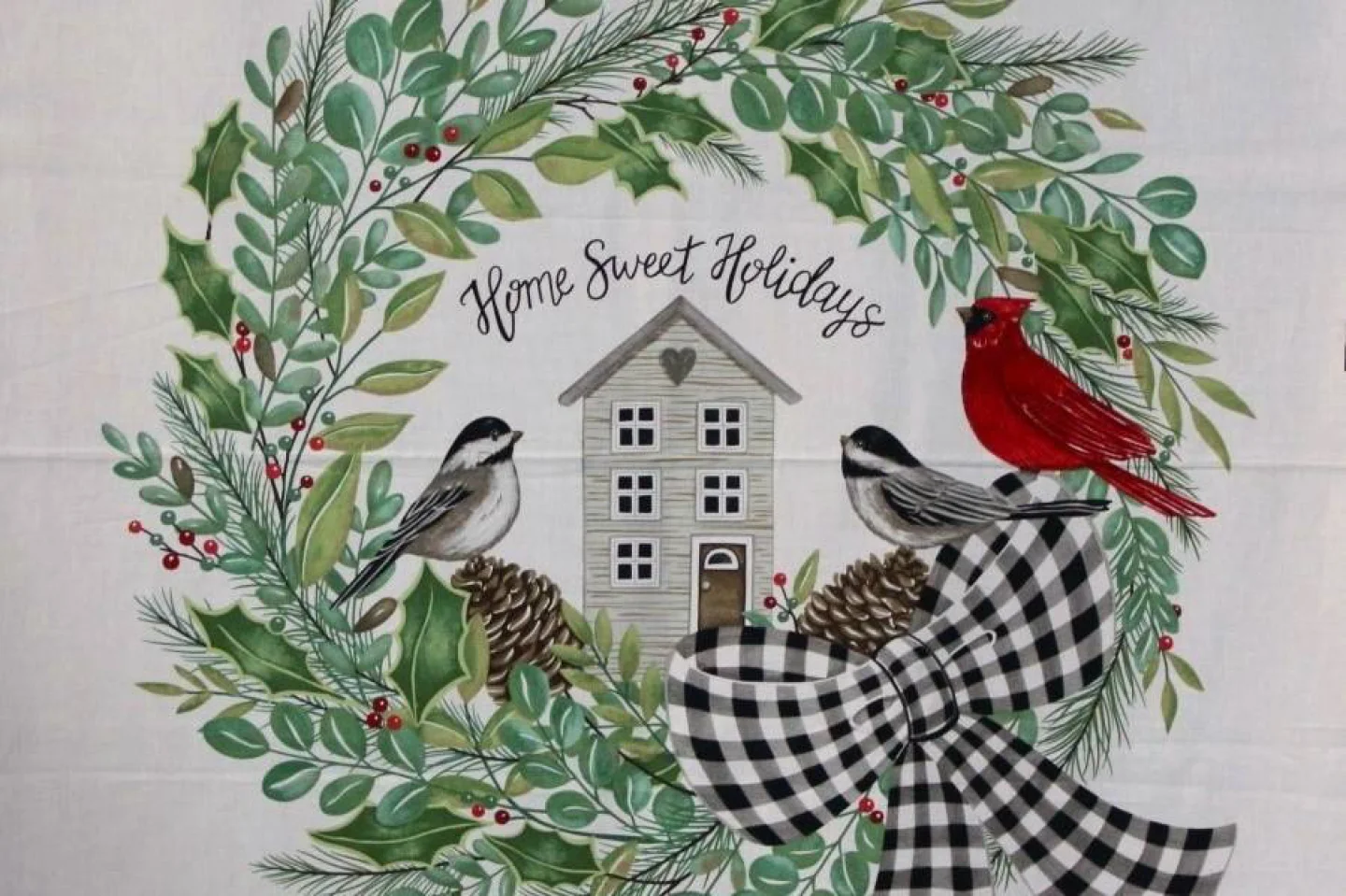 aangepast quiltstof-kerststof-kerstpanel.