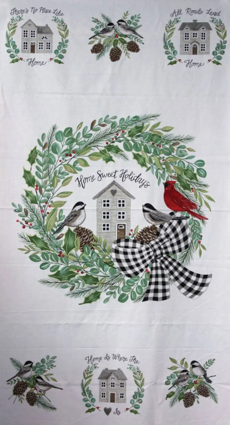 aangepast quiltstof-kerststof-kerstpanel.