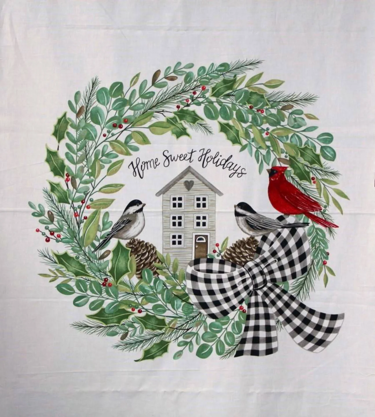 aangepast quiltstof-kerststof-kerstpanel.