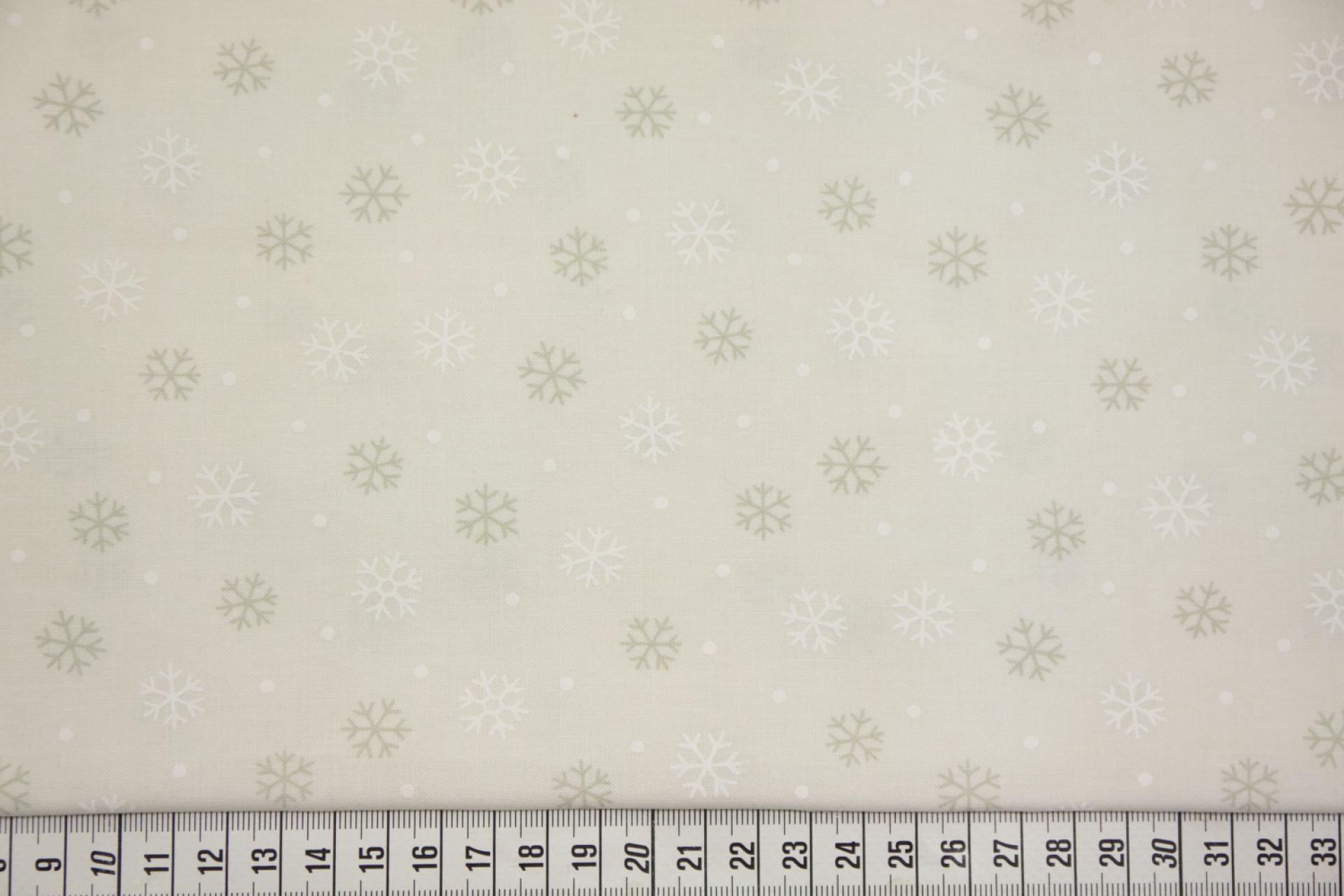 quiltstof-Ivoor met ijskristallen-Moda-D