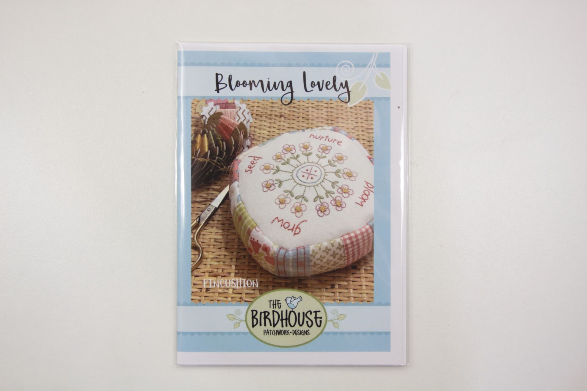 Naaipatroon met stitchery-Blooming Lovel