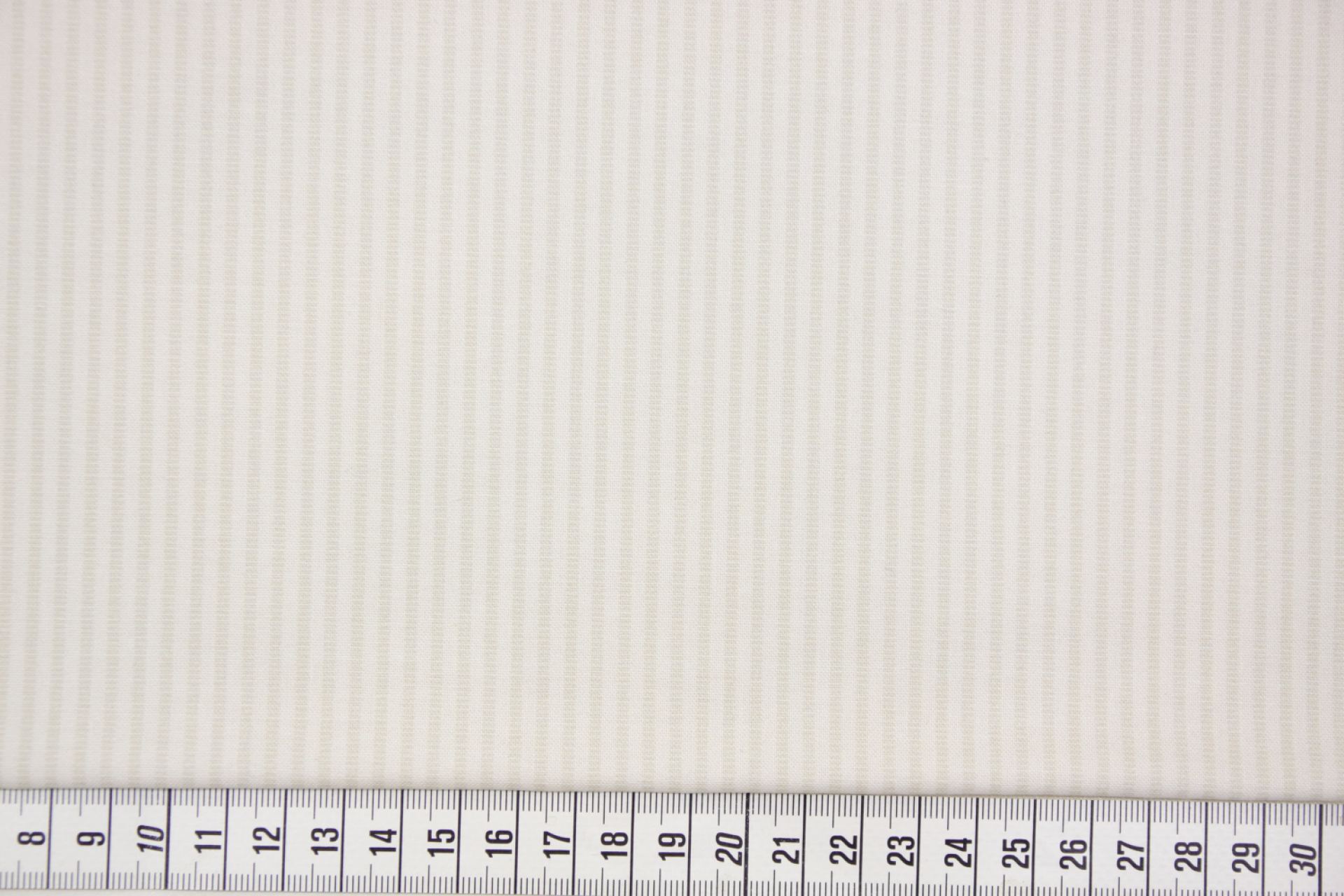 quiltstof-Creme met streepje in taupe-Ma