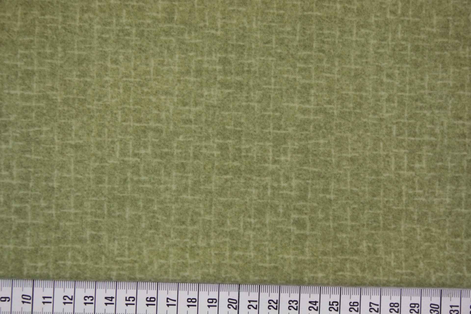 quiltstof-flanel-Olijfgroen met streepje