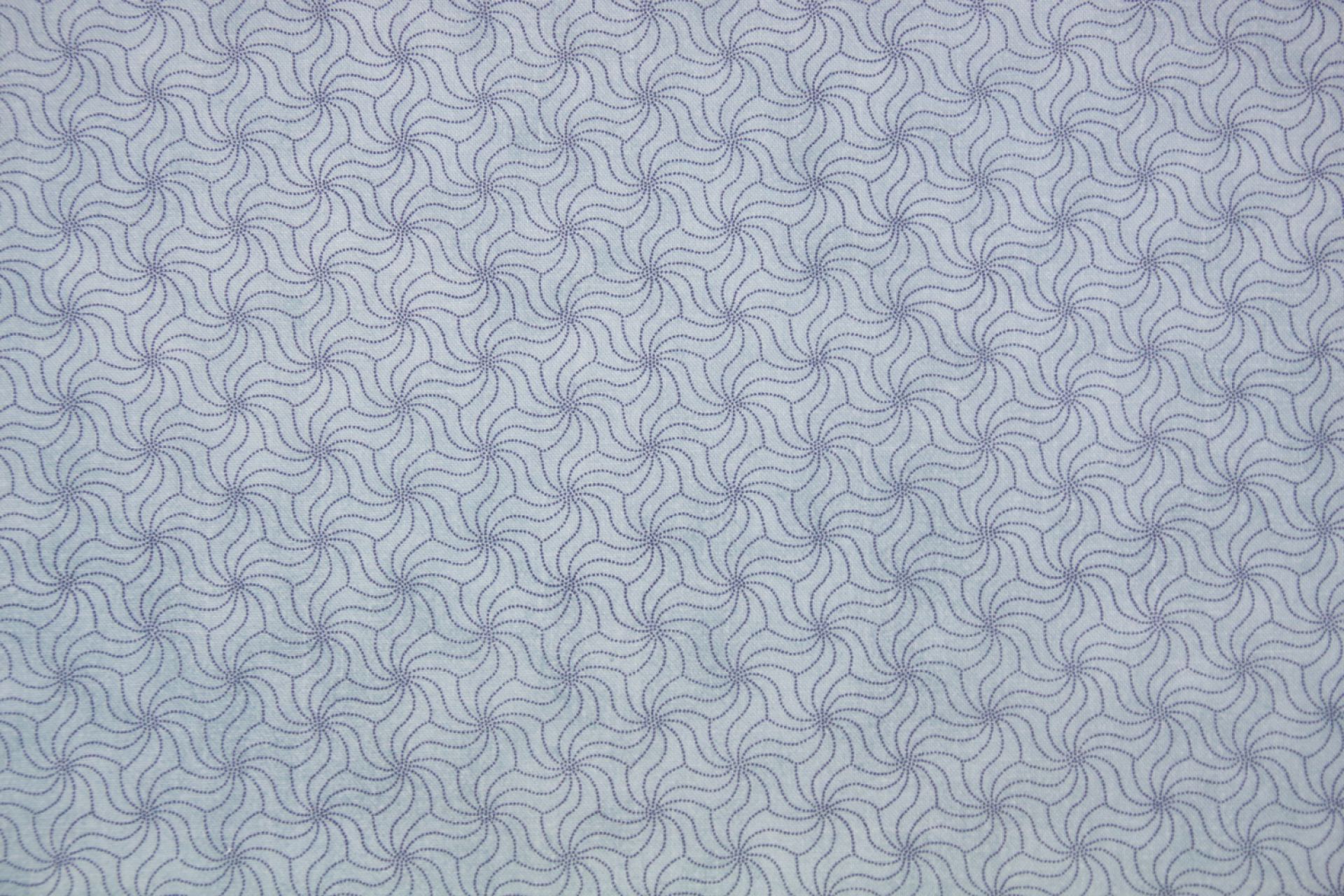 quilstof-Licht jeansblauw met donkerblau