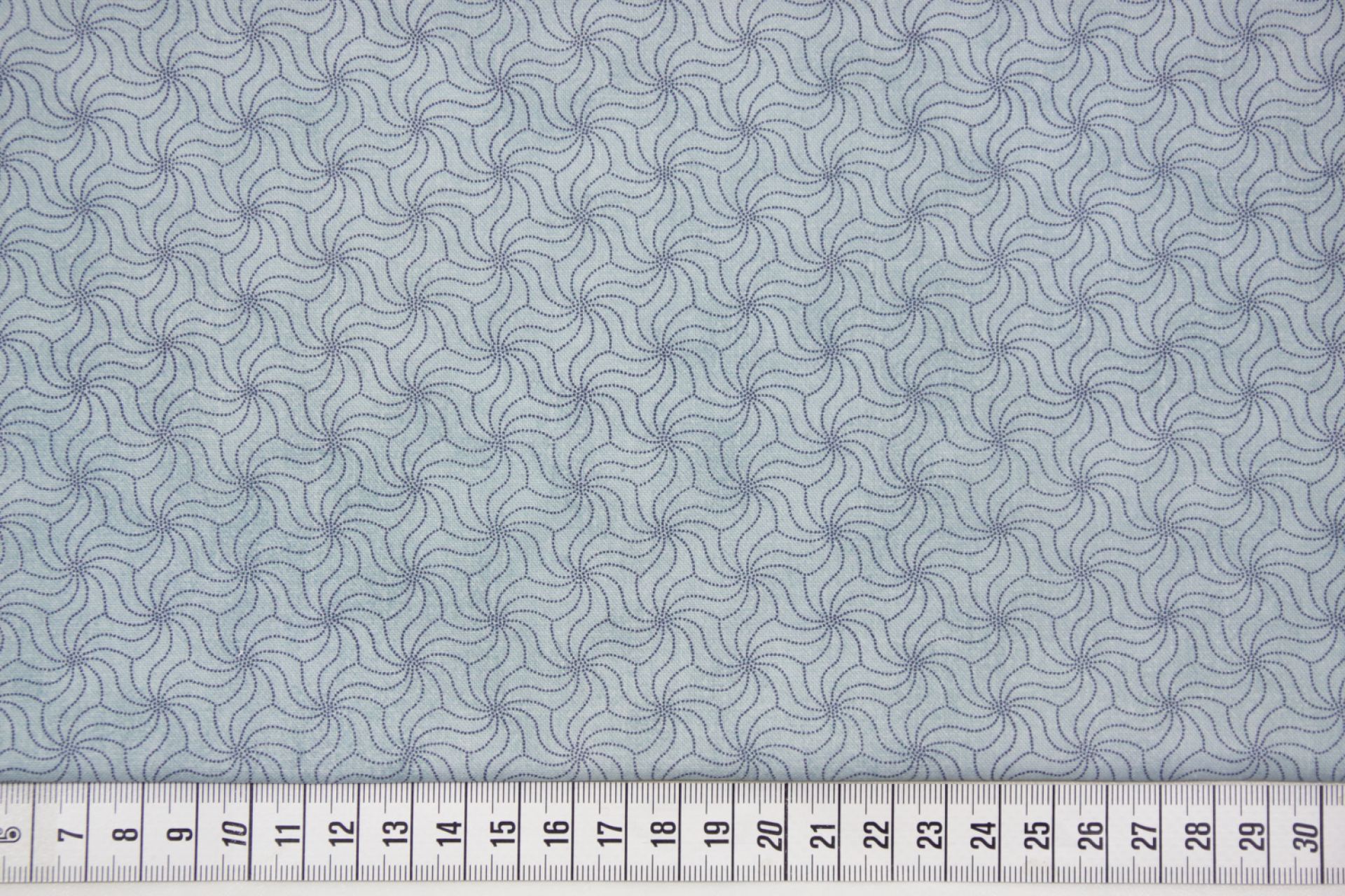 quilstof-Licht jeansblauw met donkerblau