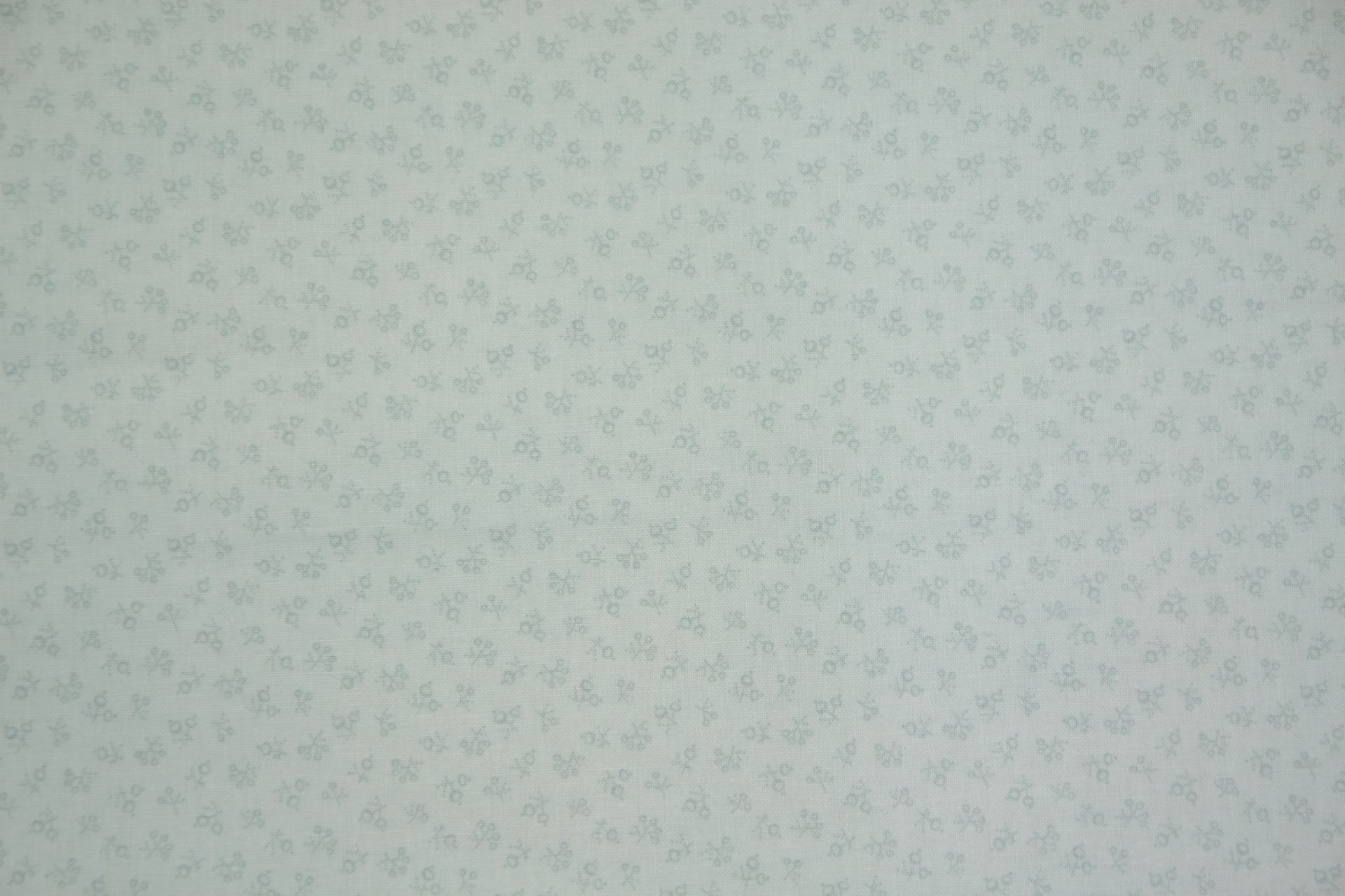 quiltstof-Babyblauw met mini bloemetje-M