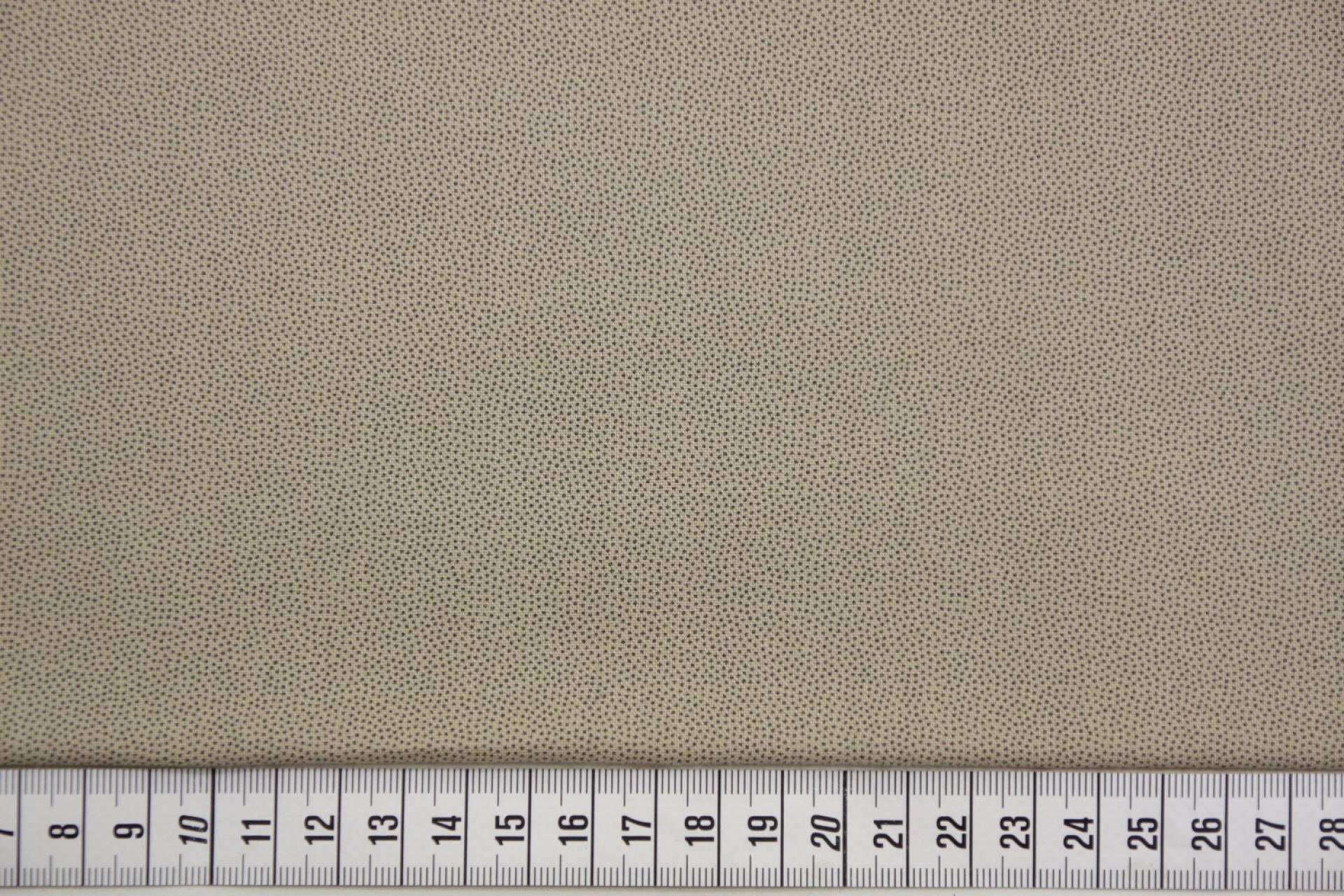 quiltstof-Beige met donkergrijs stipje 3