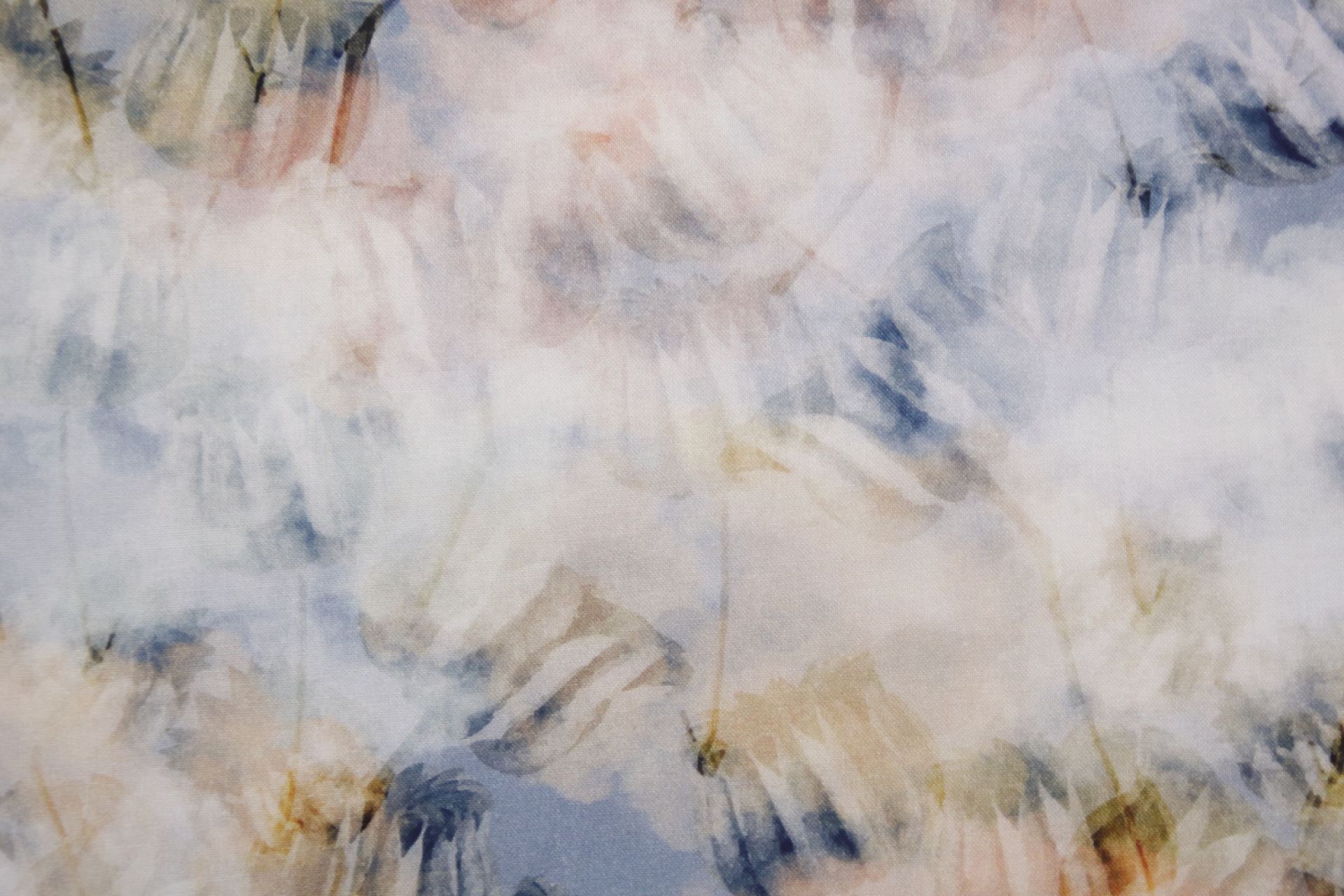 quiltstof-Pastel met zaaddozen-Stof Fabr