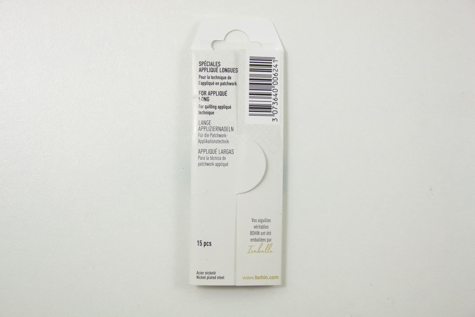 Naalden-Applicatie-Bohin nr 10-2