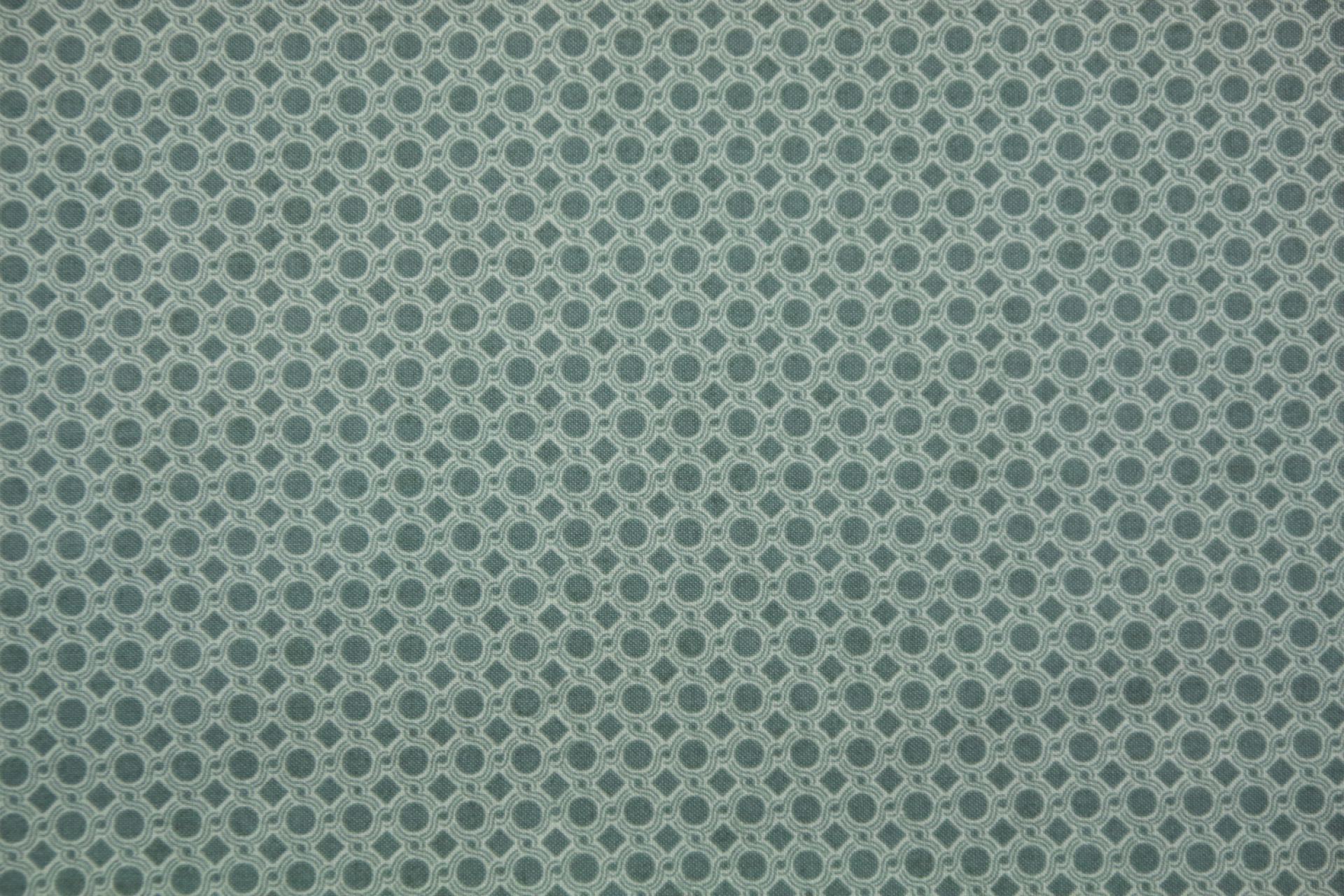 quiltstof-Licht zeegroen met stip- en ru