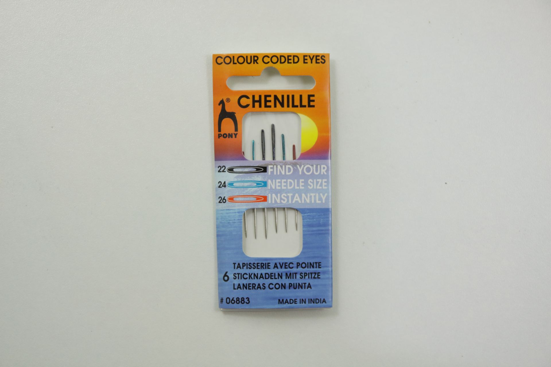 Borduurnaalden-Pony-gekleurd oog-Inhoud