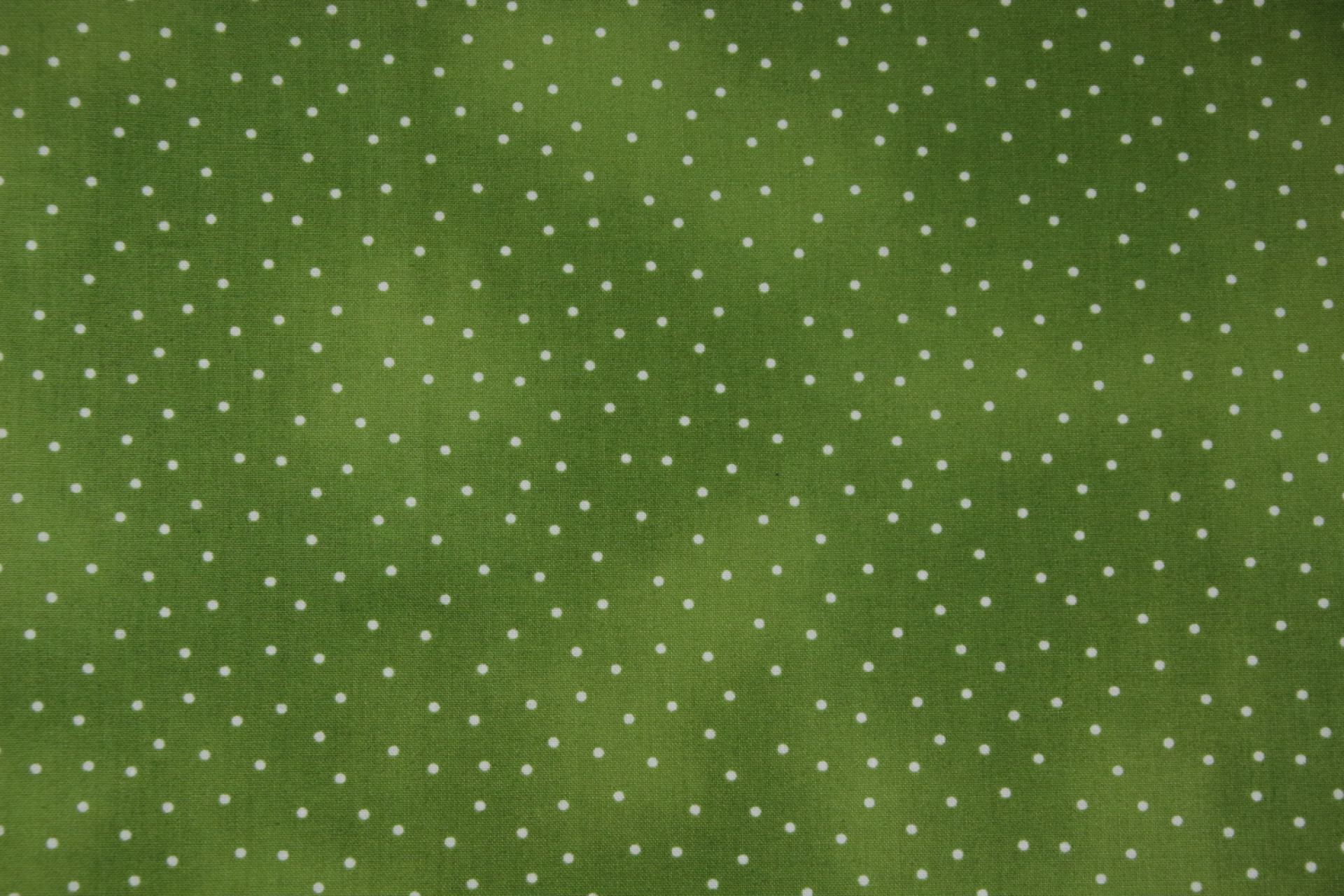 quiltstof-Groen-witte stipjes-Maywood-be